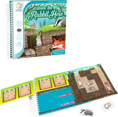 Produktbild von SmartGames Down The Rabbit Hole, 5 Jahr(e), Mehrfarbig