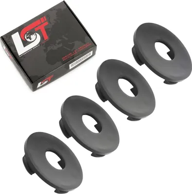 Produktbild von 4x Radnabenkappe Nabendeckel Felgendeckel Schwarz ø 55mm für BMW MINI
