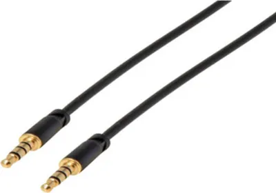 Produktbild von shiverpeaks BS33980-S, 3.5mm, Männlich, 3.5mm, Männlich, 1,5 m, Schwarz