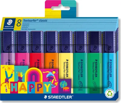 Zdjęcie produktu dla Staedtler Textsurfer classic 364 C, 8 szt.
