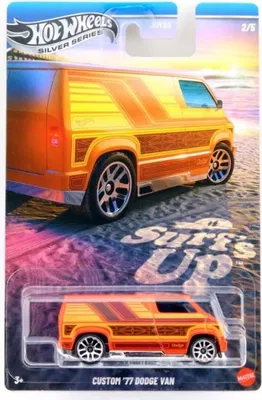 Produktbild von Hot Wheels 77 Dodge Van, Auto, 3 Jahr(e), Metall, Orange