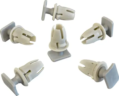 Immagine prodotto di 20x Staffa di montaggio su rotaia con gommino per Mercedes-Benz | A0019887681