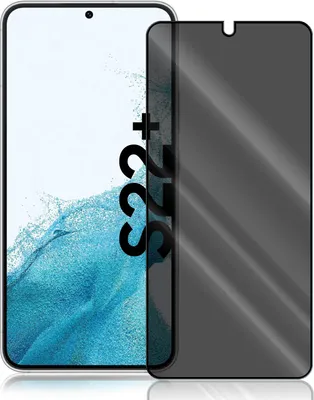 Produktbild von Anti Spy Panzer Folie für Samsung Galaxy S22 Plus Privacy Displayschutzfolie Sichtschutz Glasfolie Schutzglas