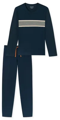 Produktbild von Schiesser Herren Pyjama Casual admiral - Größe 50