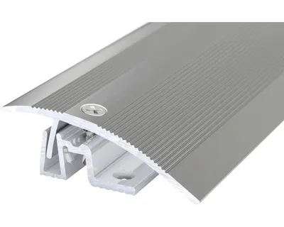 Produktbild von SKANDOR Anpassungsprofil Aluminium Edelstahl eloxiert 15x50x1000 mm