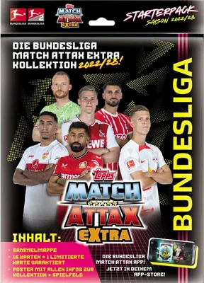 Produktbild von Topps Match Attax EXTRA 2022/23 - 1 Starter