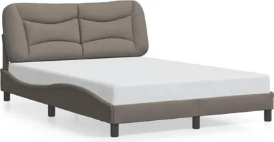 Obrázok produktu pre vidaXL Rám postele bez matraca "Hvar" Taupe 140x190 cm látka
