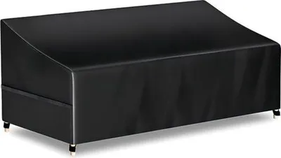 Image de Housse de protection pour meubles de jardin, en polyester 420D, imperméable, pour canapés 3 places