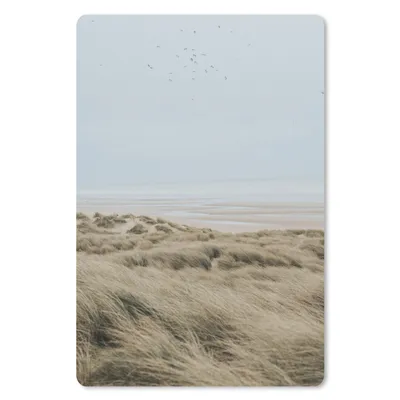 Produktbild von MuchoWow® Mauspad Mousepad Strand - Düne - Vogel 18x27 cm - Mousepads - Maus Mat - Pad - Mausunterlage