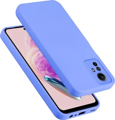 Produktbild von Cadorabo Hülle für Redmi Note 12S Hülle Silikon Handyhülle Case aus flüssigem Silikon, Kratzfeste und stoßfeste Schutzhülle für Redmi Note 12S