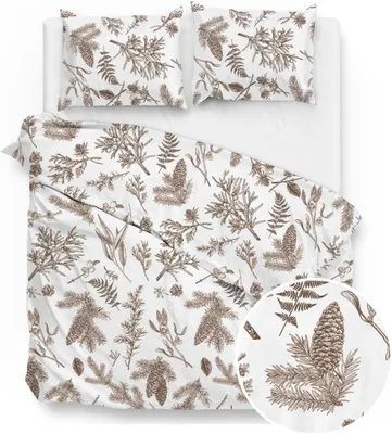 Imagen del producto de Funda de edredón de franela, suave, 240 x 200/220 cm, blanca, para cama de matrimonio
