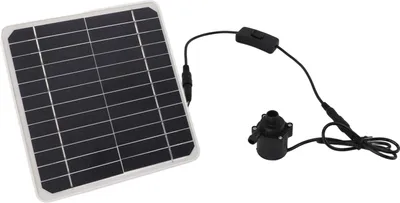 Obrázek produktu pro 50 W solární vodní čerpadlo - nepřetržitý provoz, sada solárních panelů pro fontány, ptačí lázně a akvária