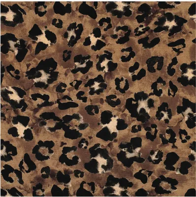 0,5m bedruckter Canvas-Stoff Baumwollstoff Meterware Oeko-Tex zertifiziert, Motivwahl Leopard