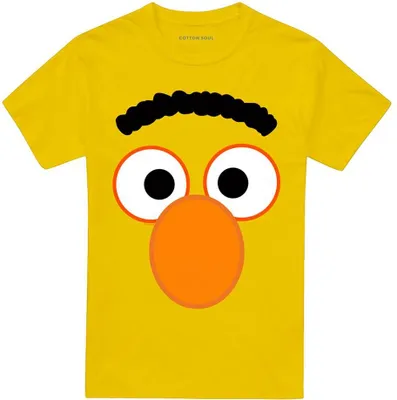 Produktbild von Sesame Street - T-Shirt für Herren/Damen Uni TV20932 (S) (Gelb)