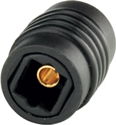 Produktbild von Adapter Toslink Buchse an Toslink Buchse, schwarz, Good Connections®