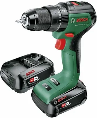 Obrázek produktu pro Bosch Universal Impact 18V-60, Vrtačka s pistolovým držadlem, Rychloupínací, Bezkartáčový, Zelená, 1,3 cm, 1900 ot/min