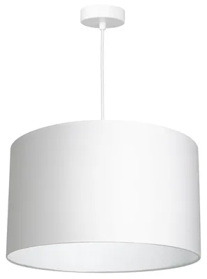 Zdjęcie produktu dla Lampa wisząca Arden biały matowy 1xE27x15W tkanina wym:115x40x40cm IP20 Luminex