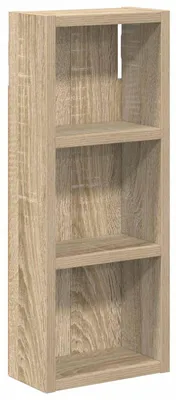 Produktbild von Eleganten-Stil Badezimmer-Wandschrank 1 PC,Modernes Design,Badmöbel,Badezimmer,mit Regal Sonoma-Eiche 20x10x50 cm - Spiegelschränke - Möbel26