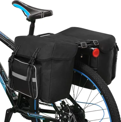 Produktbild von Bike Back Pannier Fahrrad-Ruecksitz-Tasche Fahrradtraeger Einkaufstasche Rennrad Aufbewahrungstasche