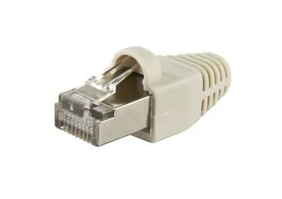 Produktbild von S/CONN maximum connectivity 72057-GR, Kabelschuh, Grau, Cat5e/6, RJ45