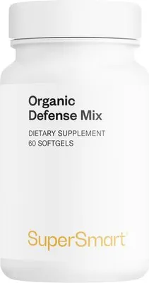 Zdjęcie produktu dla Suplement diety SuperSmart Organic Defense Mix - 60 kapsułek miękkich