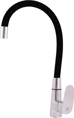 Obrázek produktu pro RAV Slezák AMUR Dřezová baterie s flexibilním ramínkem Barva: chrom/černá, Připojení: 1/2''
