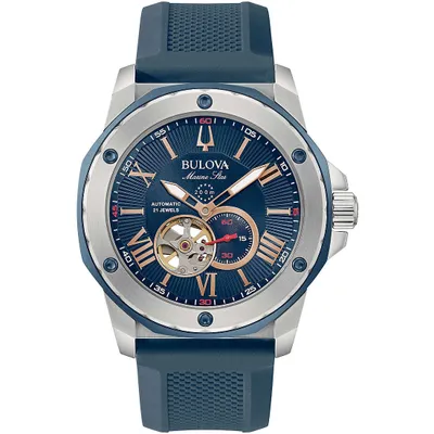 Produktbild von Mechanishe Bulova Blau Kollektion Marine Star - mann