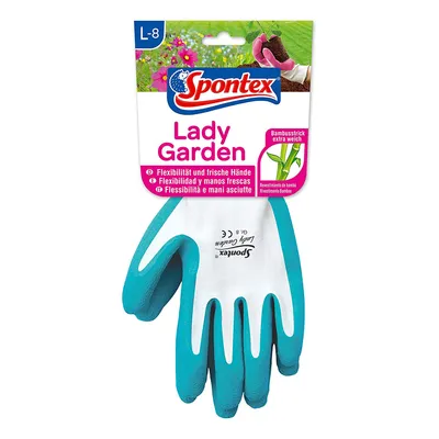 Immagine prodotto di Guanti da giardinaggio Spontex Lady Garden taglia 8