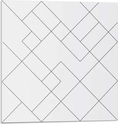 Immagine prodotto di Disegno astratto - Autoadesivo - Rivestimenti murali - Pannello murale - Decorazione murale - Pannelli murali decorativi - Pannelli murali 3D - Design murale autoadesivo - 4 pezzi 50 x 50 cm