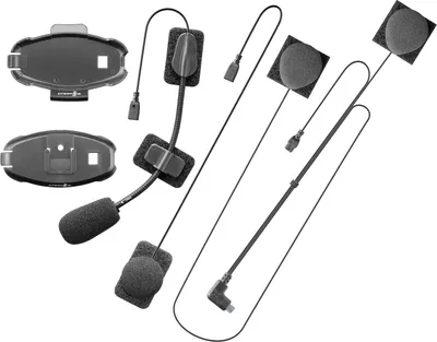 Obrázek produktu pro INTERPHONE Audio Kit "Dedikovaná audio sada Kompatibilní se všemi standardními modely přileb Určeno pro Interphone: Active a Connect