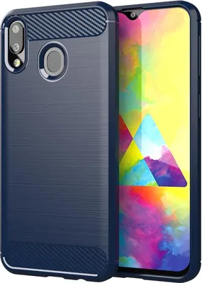 Obrázok produktu pre Cadorabo puzdro pre Samsung Galaxy A10e / A20e v modrom ochrannom TPU kryte puzdro na mobilný telefón