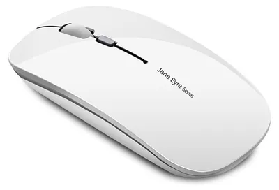 Obrázok produktu pre Bezdrôtová myš, 2,4 GHz, USB-C, s možnosťou nabíjania – biela