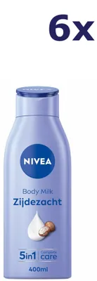 Produktbild von 6x Nivea Bodymilk - Zijdezacht 400 ml