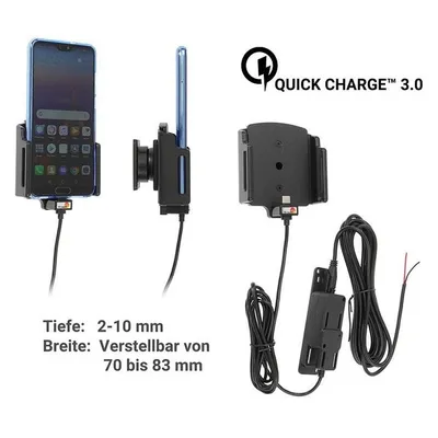 Produktbild von Brodit 727203 Halterung Aktive Halterung Handy/Smartphone Schwarz (727203)