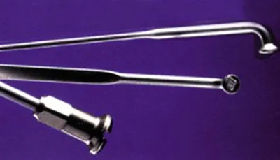 Produktbild von Büchel Speichen 2x256mm Nirosta, mit 12mm Nippel, silber (100er Pack)