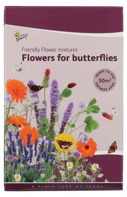 Artikelbild 3 von 'Schmetterlingsfreundliche Blumenmischung Streupackung (50 m²)'