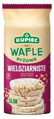Immagine prodotto di Wafle ryżowe wieloziarniste KUP 90 g
