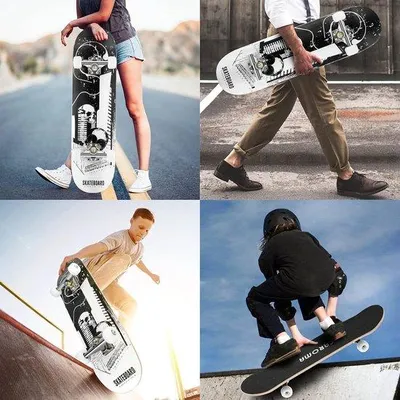 Produktbild von Skateboard für Anfänger - YD-618 - Umweltfreundlich und stabil