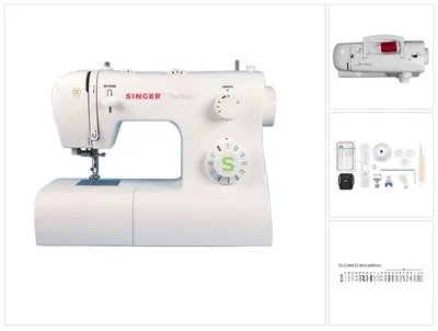 Produktbild von Mechanische Nähmaschine Tradition 2273 (weiß)