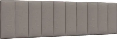 Produktbild von Hochwertig Kopfteil-Kissen Taupe 180 cm Stoff 4019181