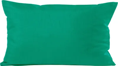 Produktbild von Kissenhülle Wildseide Optik uni 40x60 cm jade grün