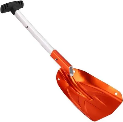 Produktbild von Deportabels Teleskopisches Schneepfluggerät - Autowinterreinigung - Faltbares Oranges Design - 65 cm