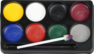 Imagen del producto de Pinturas de colores para maquillaje facial