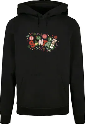 Obrázok produktu pre Elf - Dámska mikina s kapucňou "Fa La La" BI6869 (4XL) (Black)