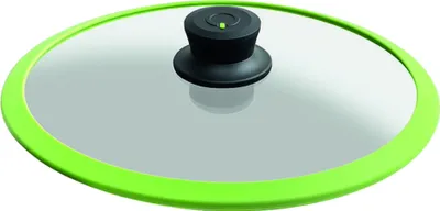 Obrázek produktu pro Squality, skleněné víko se silikonovým kroužkem, 28 cm, proti otřesům, LIMETTE