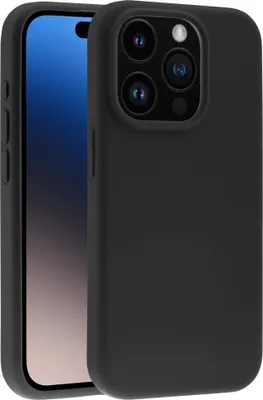 Produktbild von ViVanco™Mag Hype Cover für iPhone 15 Pro, Magnetic Wireless Charging Support, Cover, Apple, iPhone 15 Pro, 15,5 cm (6.1"), Schwarz