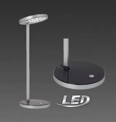 Produktbild von LED Brilliant Tischleuchte Schreibtischleuchte Schreibtischlampe Silber Lampe G29239/06