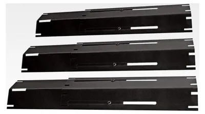 Produktbild von Universelle Brennerabdeckung, 3er Set 29,8 cm bis 53,3 cm für Gasgrills, Ersatzteile für Heizplatten und Flammenverteiler