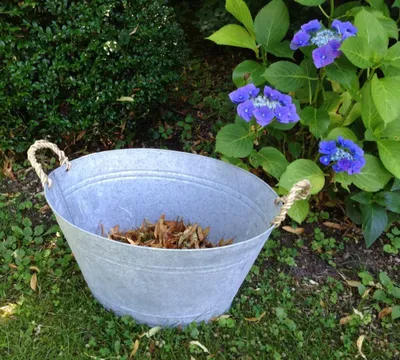 Produktbild von Zinkwanne - romantische Waschwanne verzinkt -  Badewanne f. Bauerngarten