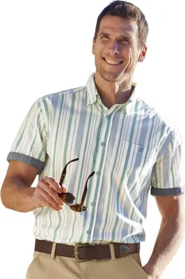 Image de Atlas For Men - Chemise pour homme AF296 (L) (Ecru)